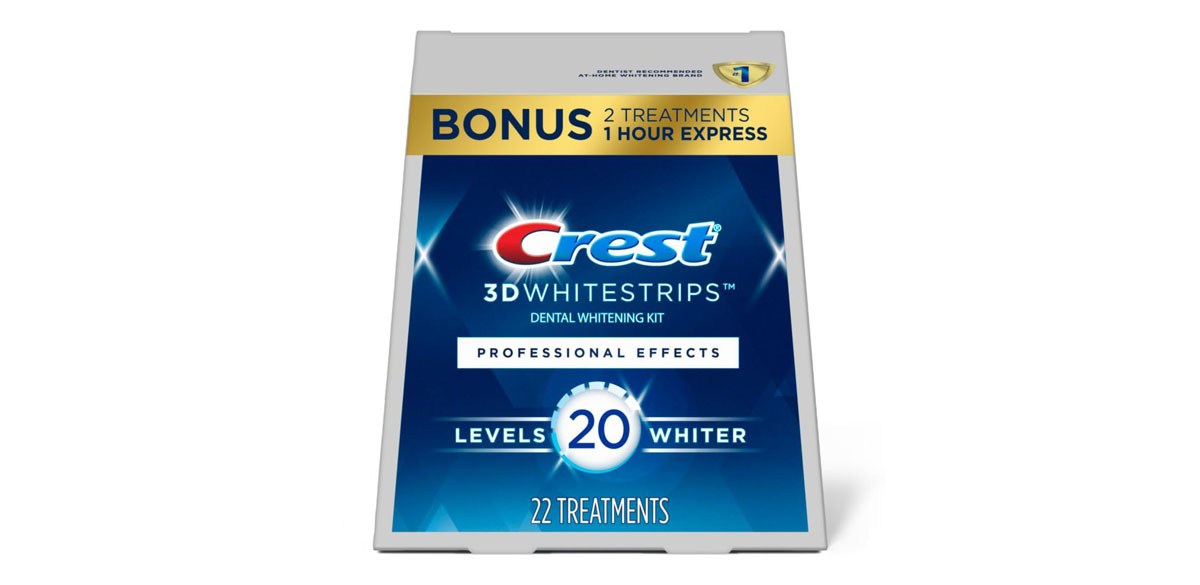 Crest 3D Whitestrips Professional Effects Teeth Whitening Strip Kit Crest 3D Whitestrips Professional Effects Teeth Whitening Strip Kit