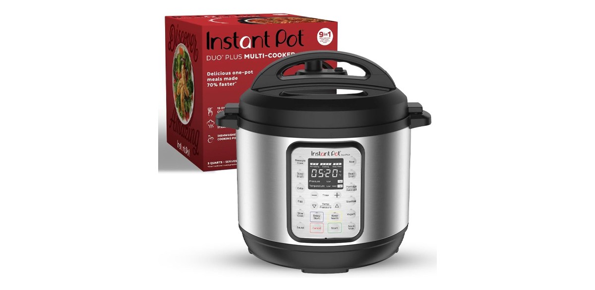 Instant Pot Duo Plus 9-in-1 Electric Pressure Cooker Instant Pot Duo Plus 9-in-1 Electric Pressure Cooker