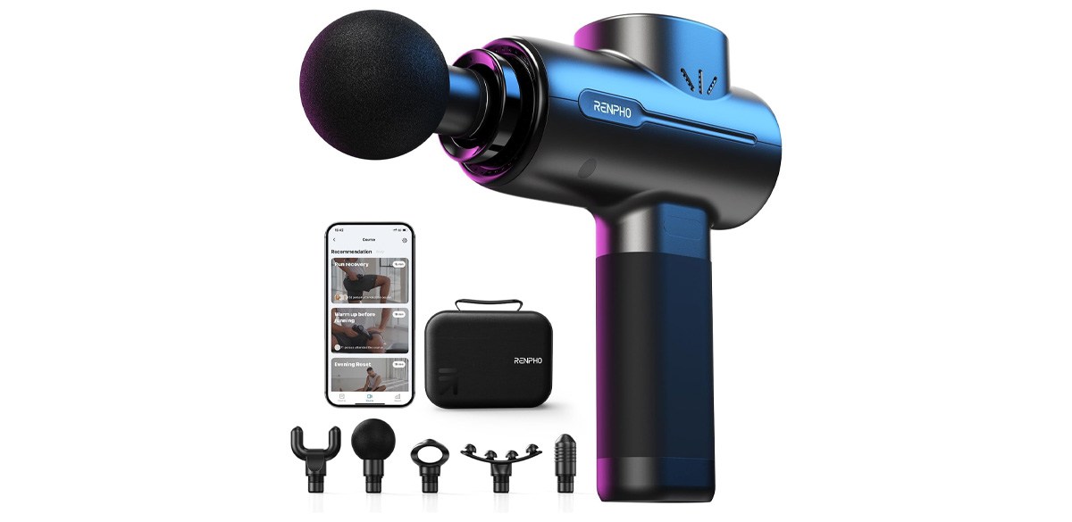 RENPHO Massage Gun with Bluetooth RENPHO Massage Gun with Bluetooth