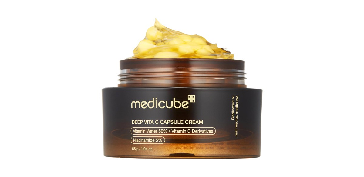 Medicube Deep Vitamin C Golden Capsule Face Moisturizer