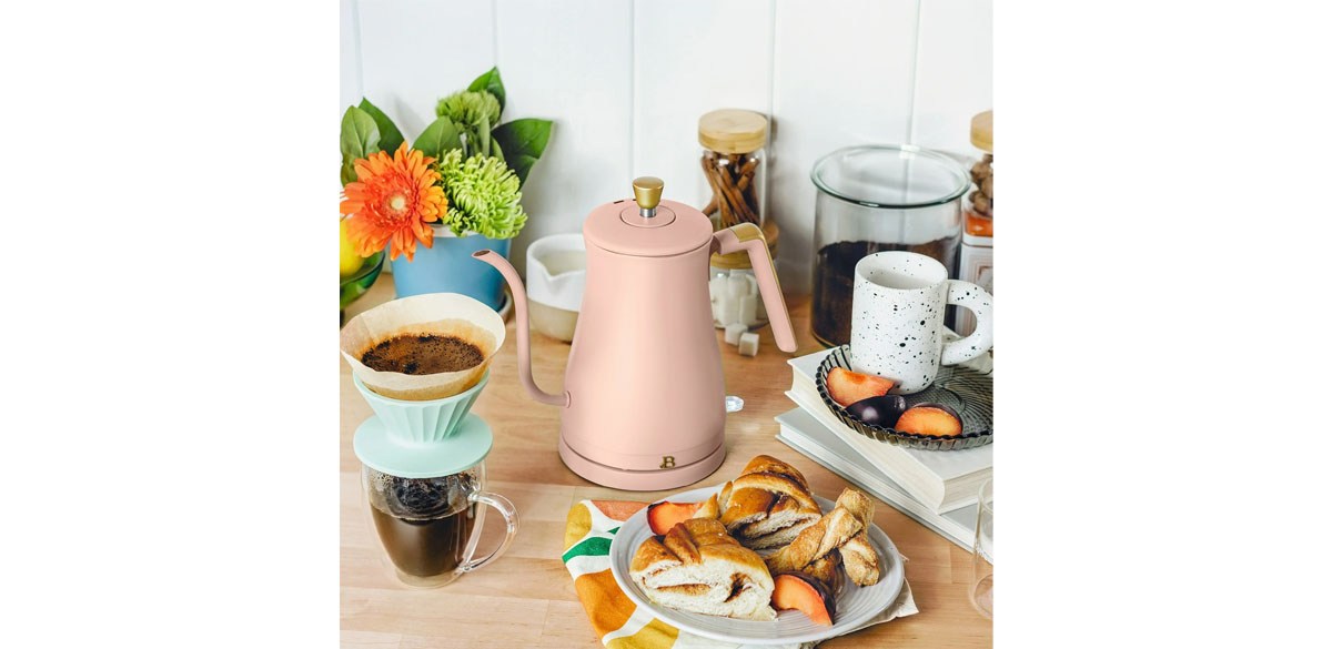 Beautiful 1-Liter Electric Gooseneck Kettle 1200 W