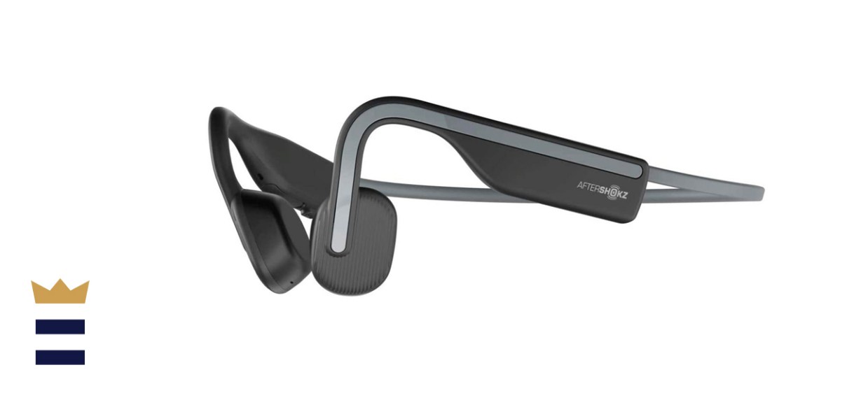 AfterShokz OpenMove Wireless Bone Conduction Open-Ear Bluetooth Headphones