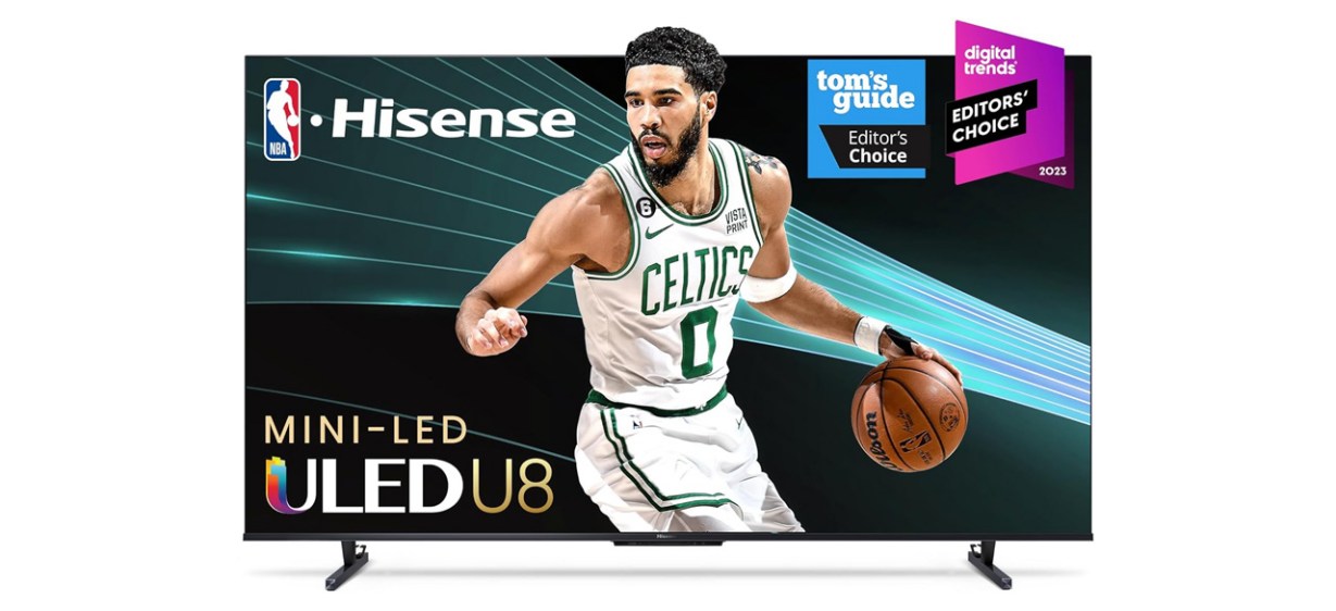 Hisense 75-Inch Class U8 Series ULED Mini-LED Google Smart TV
