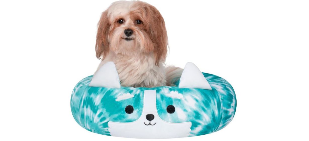 Squishmallows Original 20-Inch Halver The Corgi Pet Bed Squishmallows Original 20-Inch Halver The Corgi Pet Bed