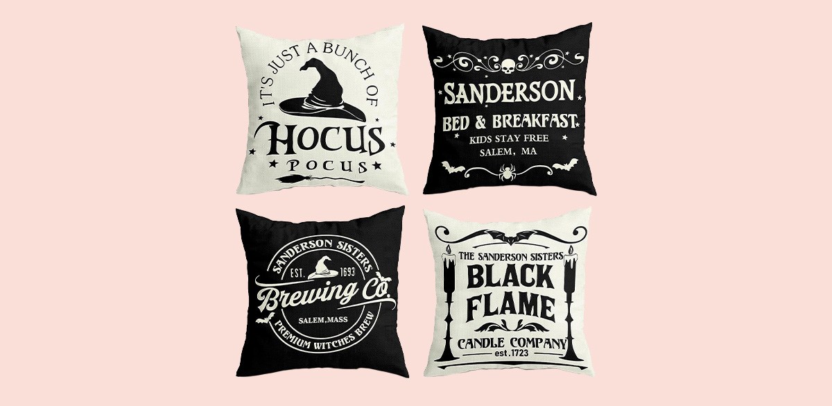 Best Erpotyl “Hocus Pocus” Pillow Covers Best Erpotyl “Hocus Pocus” Pillow Covers