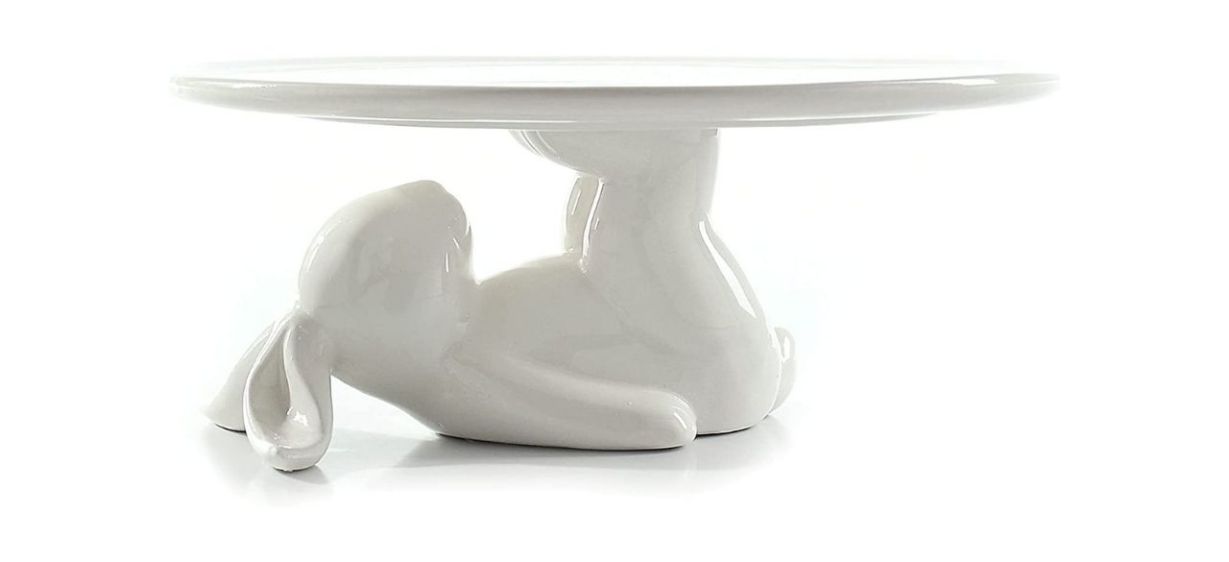 La Jolie Muse Ceramic Bunny Cupcake Stand