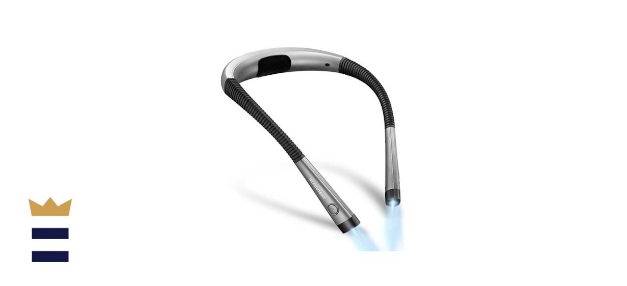 Glocusent Rechargeable LED Neck Book Light