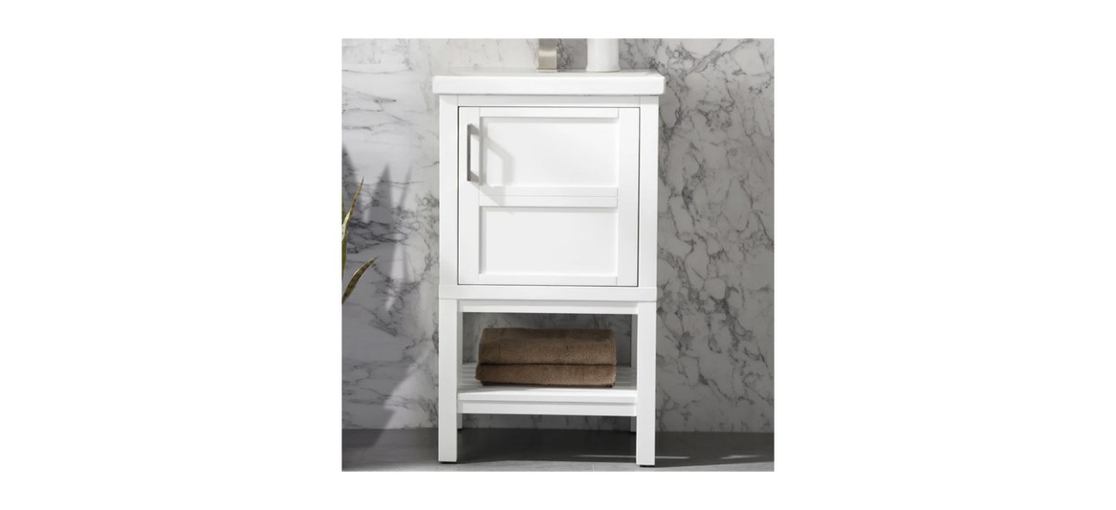 Best Darion 20-Inch Free-Standing Single Bathroom Vanity