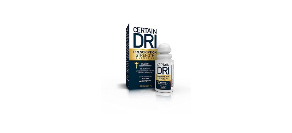 Certain Dri Prescription Strength Clinical Antiperspirant Roll-On Deodorant