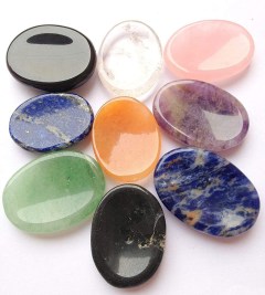 CRYSTALMIRACLE 7-Pack Worry Stone