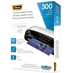 Fellowes Thermal Laminating Pouches (Pack of 300)