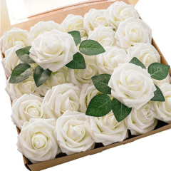 Floroom Artificial Roses with Stems