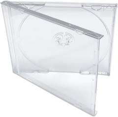 KEYIN Standard Clear CD Jewel Case