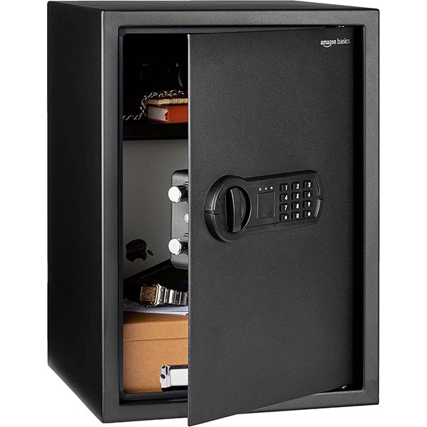 Amazon Basics Steel Home Security Safe