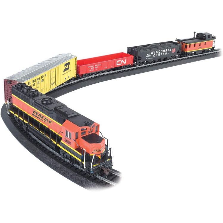 Bachmann Trains Rail Chief Ready-To-Run 130-Piece Electric Train Se
