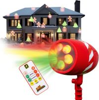Star Shower Slide Show Christmas LED Projector