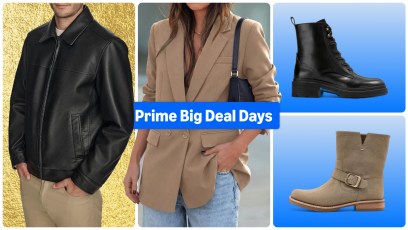 Fall boots and coats are deeply discounted for October Prime Day