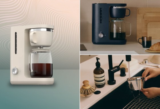 Caraway’s first-ever coffeemaker has a 100% plastic-free brew path