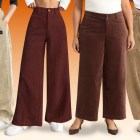 Corduroy pants are trending for fall
