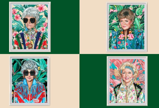 These ‘Golden Girls’ portraits are the most perfect gift ever