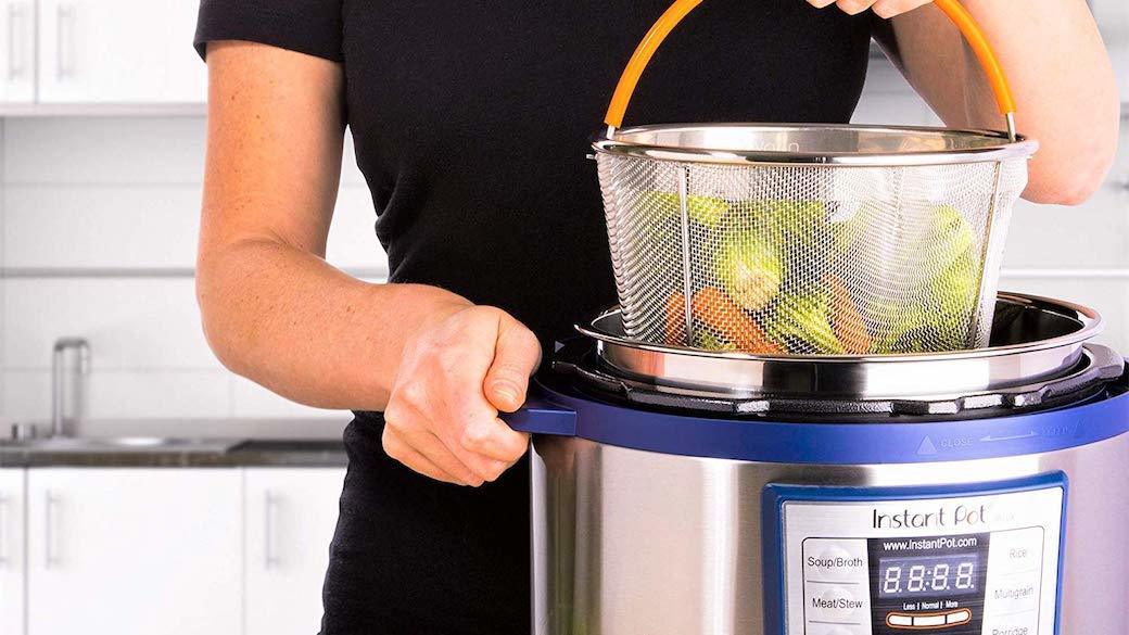 Best instant discount pot steamer basket