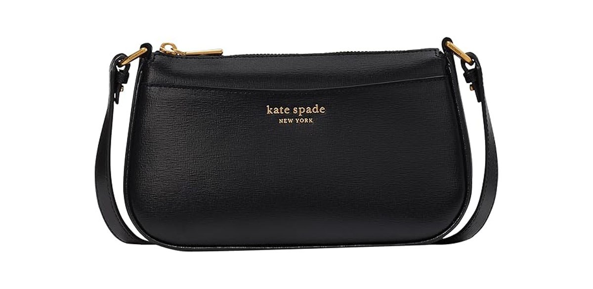  kate spade new york womens Bleecker Saffiano Small Leather Crossbody Bag