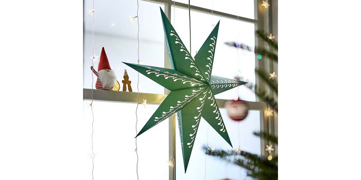 STRALA-Lamp shade, paper star