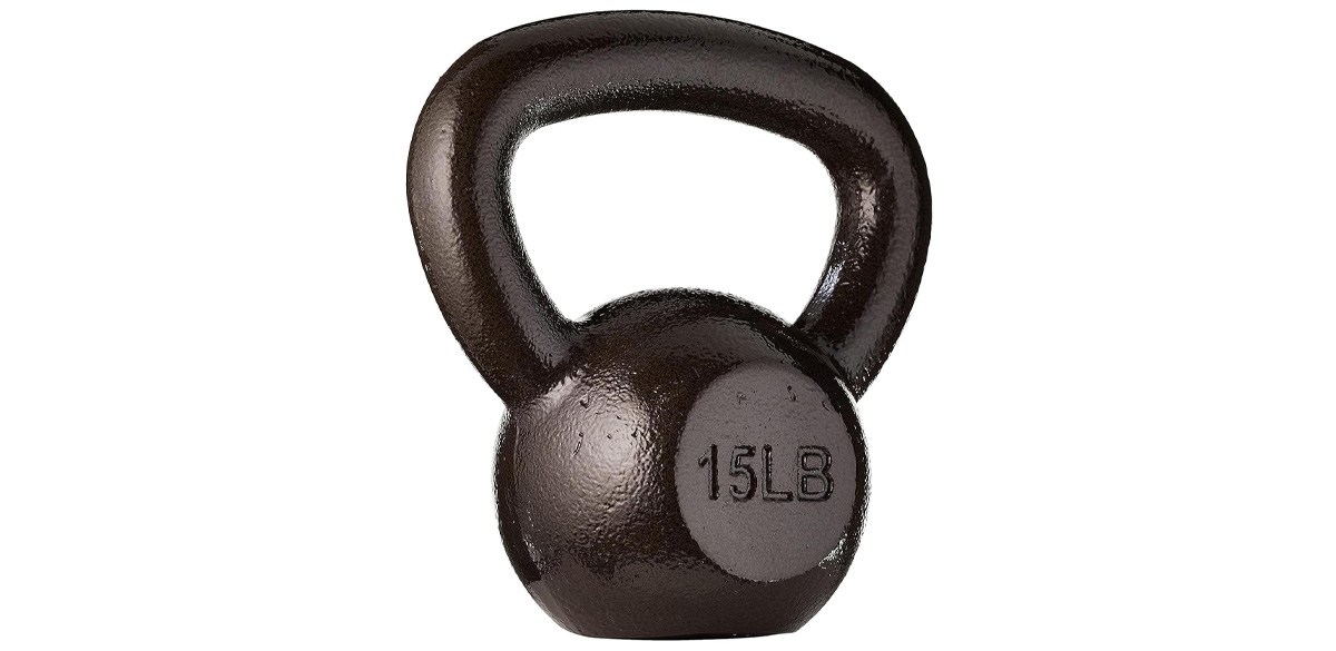 Amazon Basics Cast Iron Kettlebell