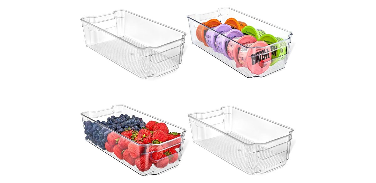 Multi-Purpose Refrigerator Bins