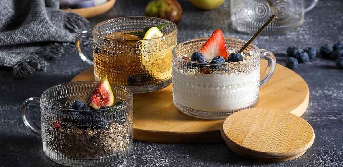 4pcs Set Vintage Coffee Mugs