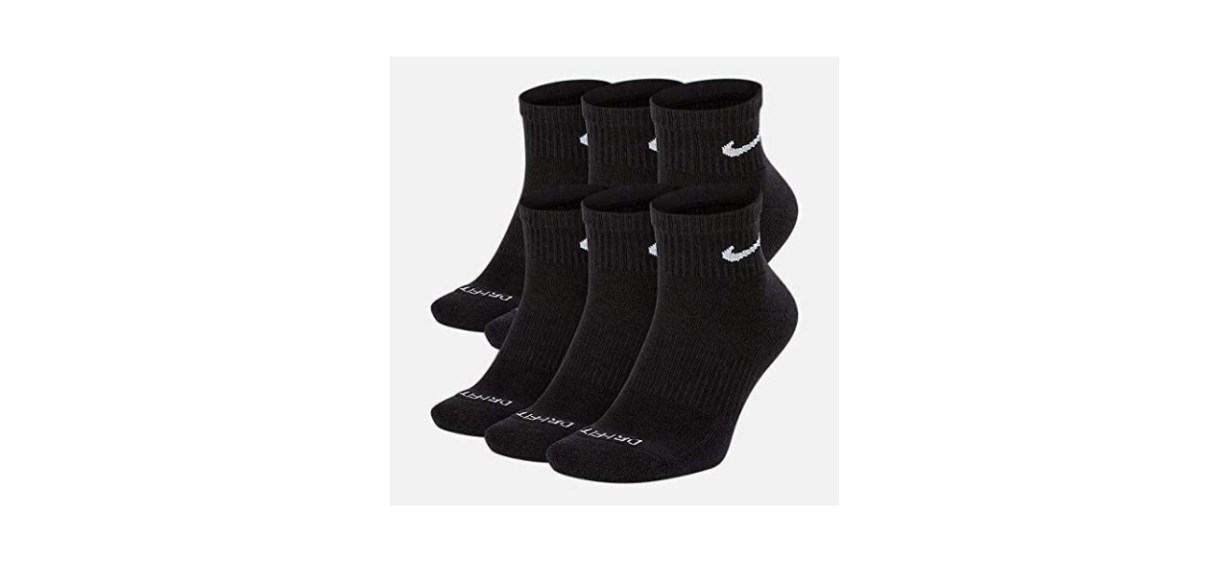 Best Nike Men's Dri-Fit Quarter Socks