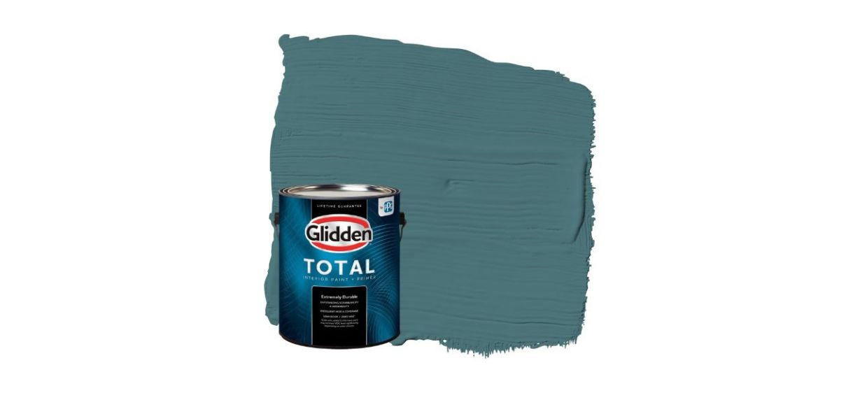 Glidden Total Vining Ivy Flat Interior Paint With Primer