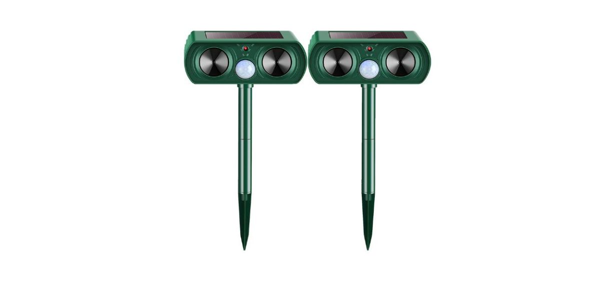 Shaverush Solar Ultrasonic Pests Repeller