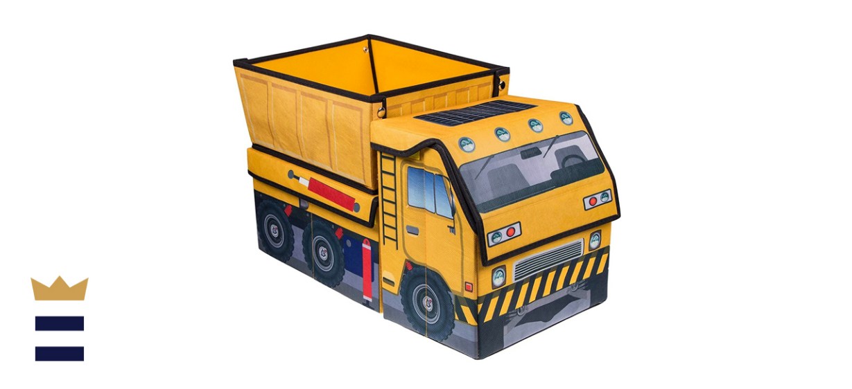 Clever Creations Kids Collapsible Storage Organizer Dump Truck