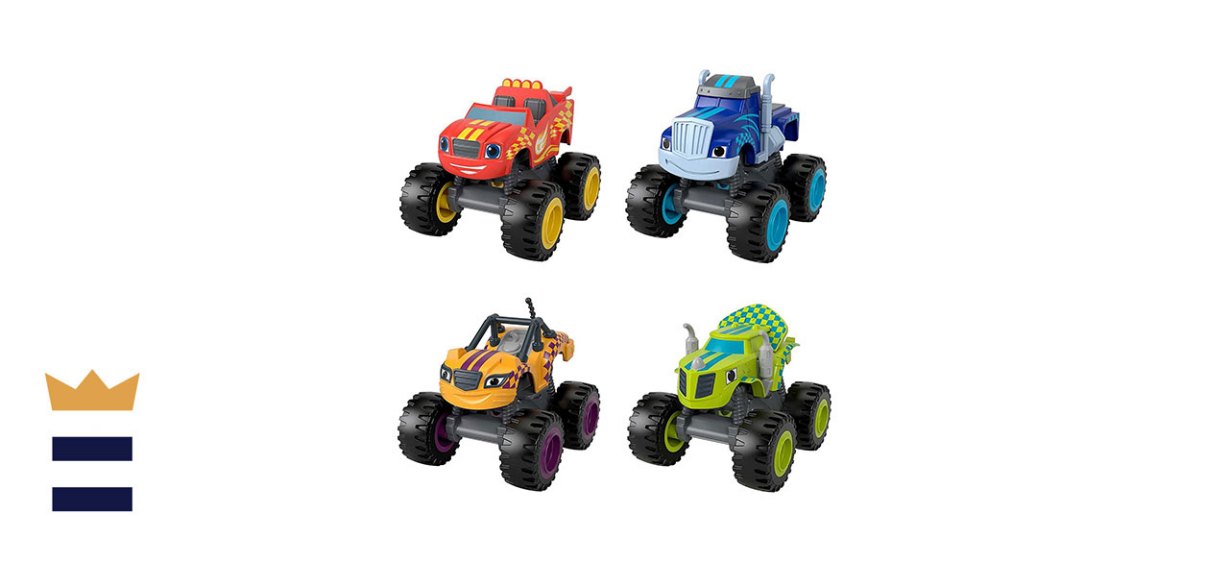 Fisher-Price Nickelodeon Blaze And The Monster Machines Mud Pit Race Track