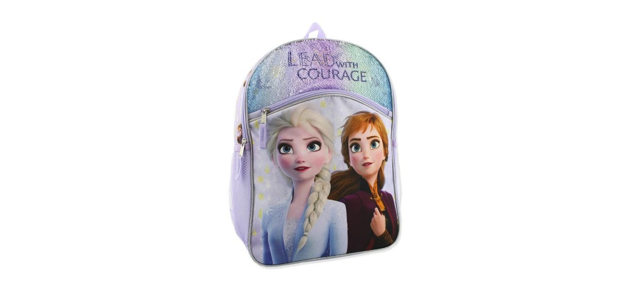 Frozen 2 Anna and Elsa Sequin Backpack