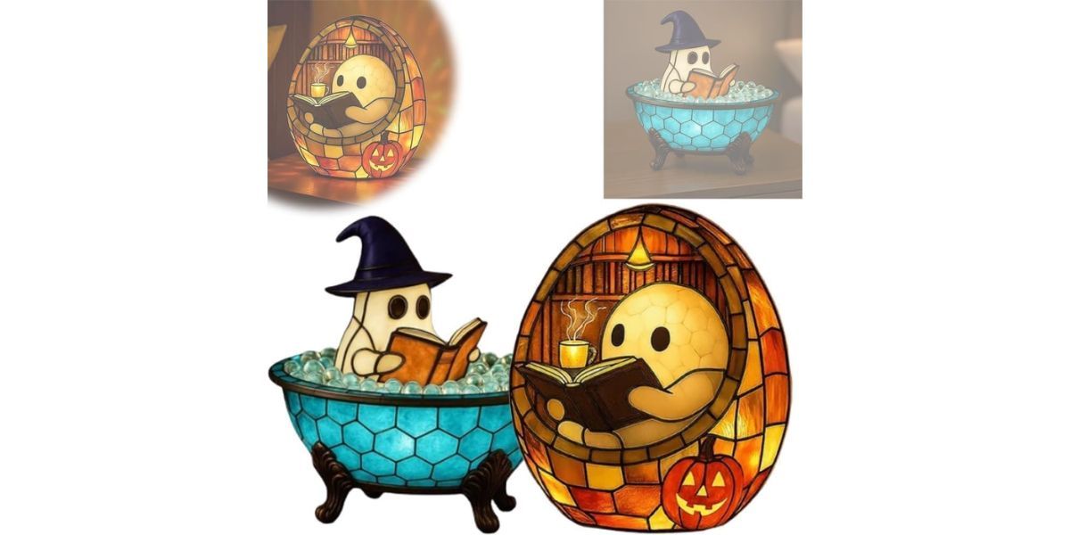Ghost Reading Book LED Night Light