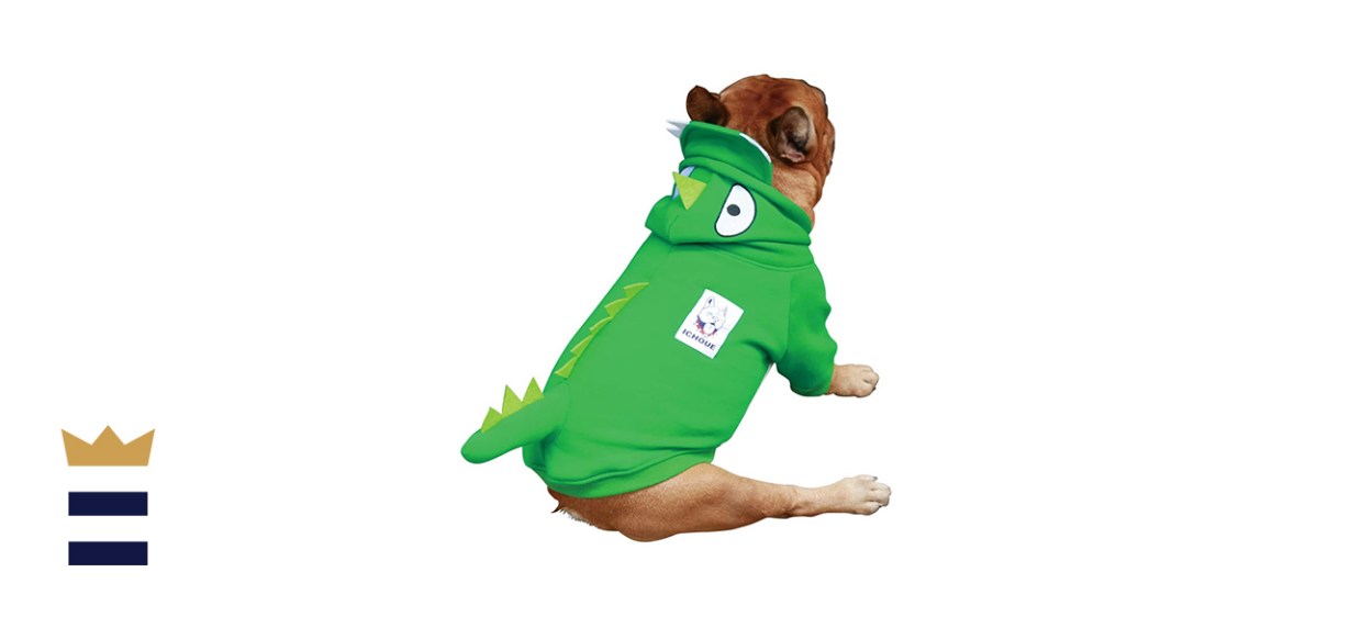 iChoue Dog Halloween Costumes Dinosaur Hoodies