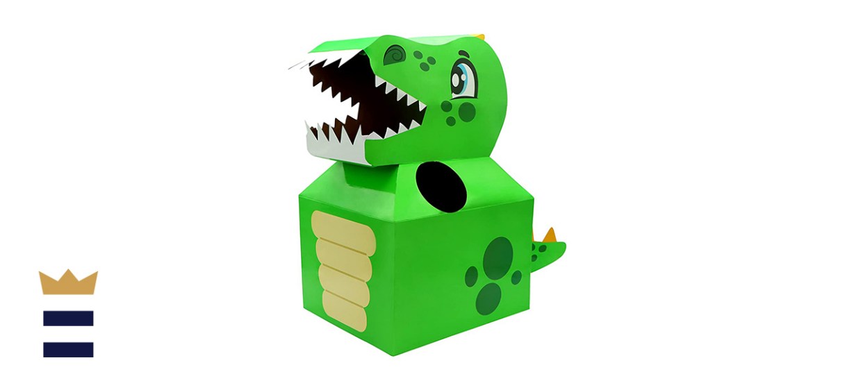 Kids Cardboard T-Rex Dinosaur Costume