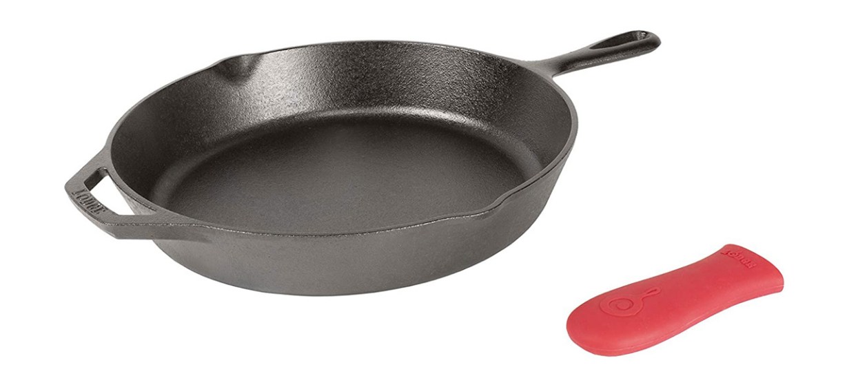 Lodge 12-Inch Seasoned Cast Iron Skillet