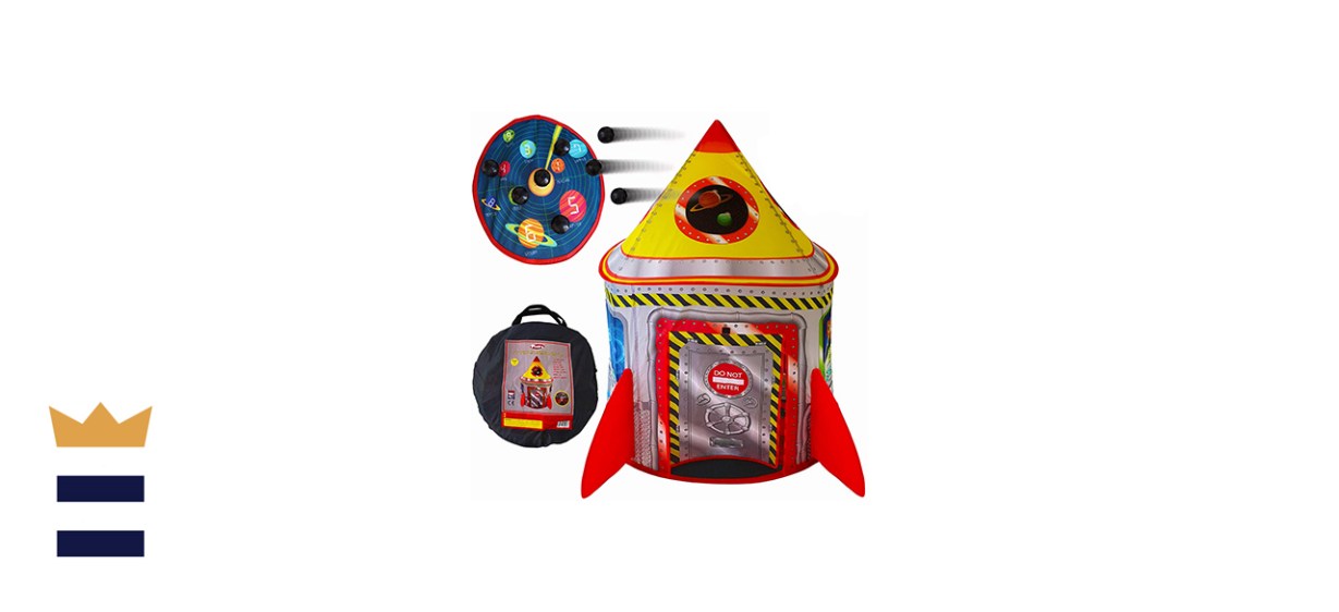 PlayZ 5 in 1 Rocket Ship Play Tent