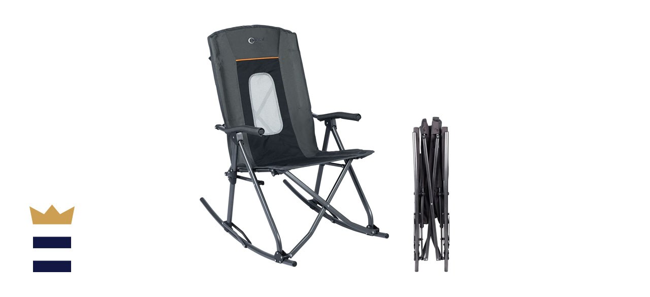 Portal oversized quad discount folding camping rocking chair