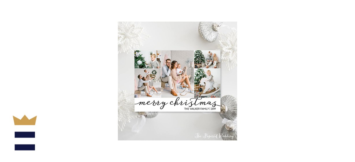 Printable OR Printed Photo Christmas Cards