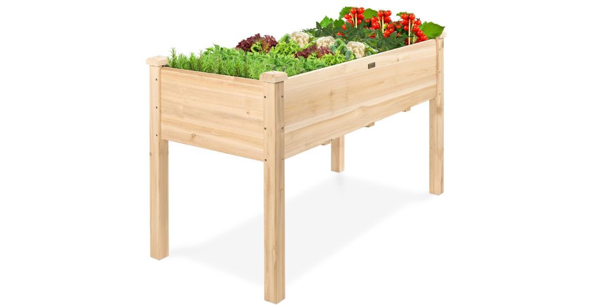 Best Choice Products 48 x 24 x 30 Inches Raised Garden Bed