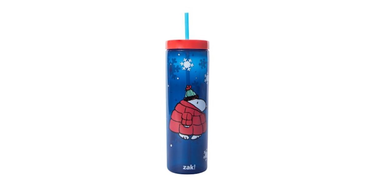 Zak! Peanuts Christmas Tumbler 30oz