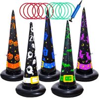 Poptrend Inflatable Witch Hat Ring Toss