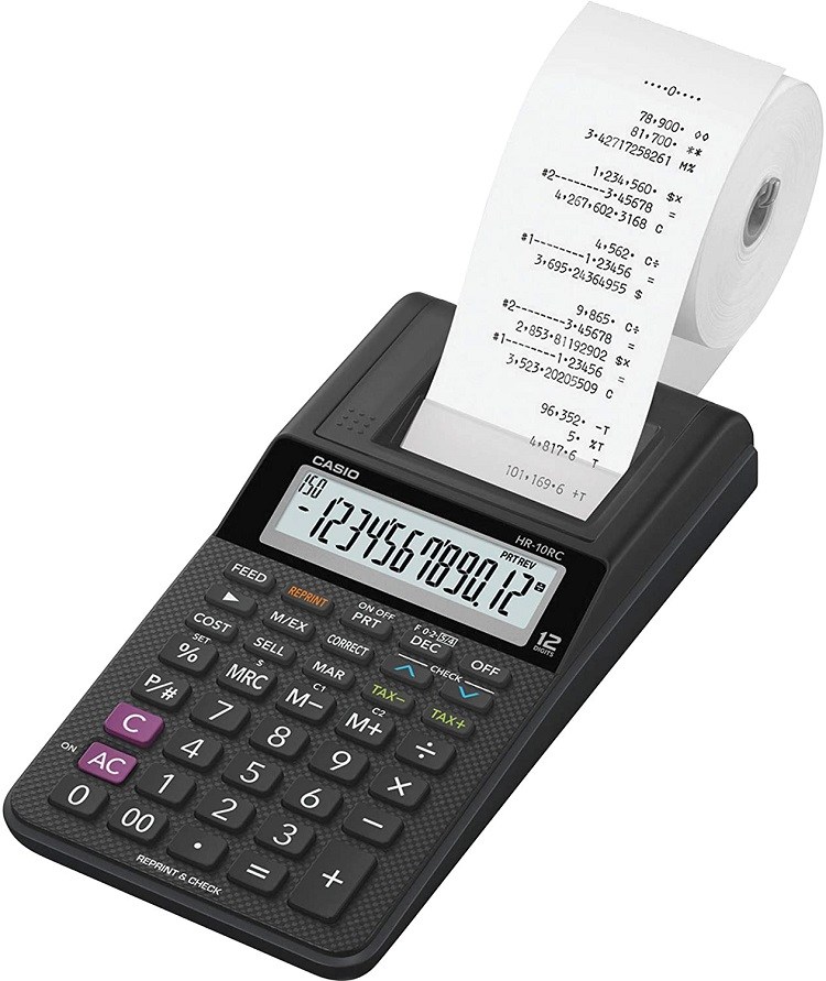 Casio HR-10RC Printing Calculator