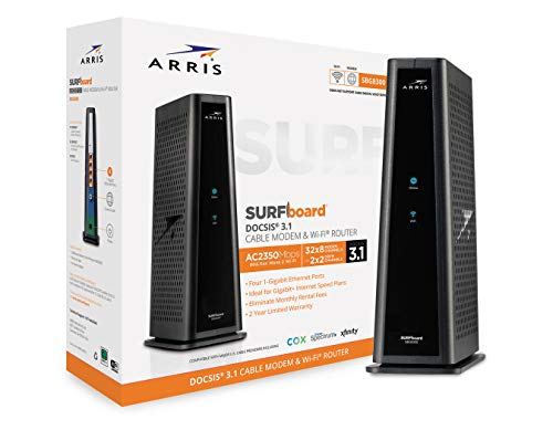 ARRIS SBG8300 SURFboard DOCSIS 3.1 Gigabit Cable Modem &amp; Wi-Fi Router