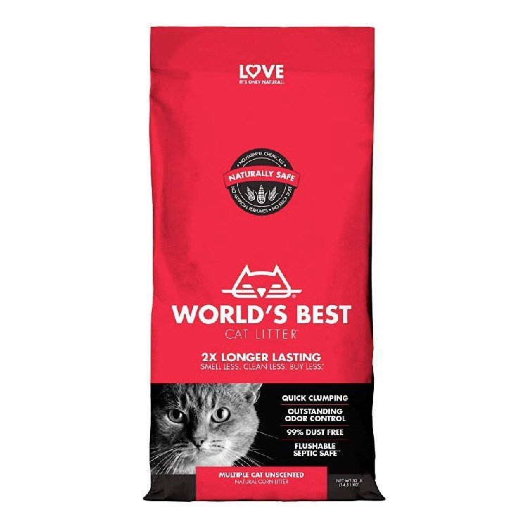 World&#039;s Best Cat Litter Original Unscented
