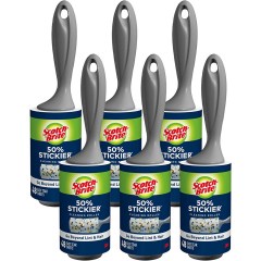 Scotch-Brite 50% Stickier Lint Roller (6 pack)